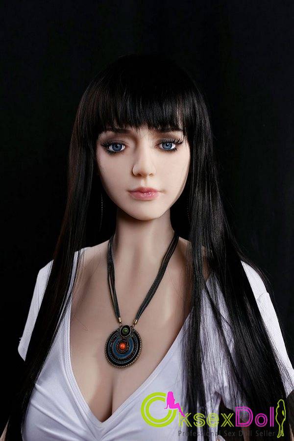 Long Black Hair Real Sex Doll