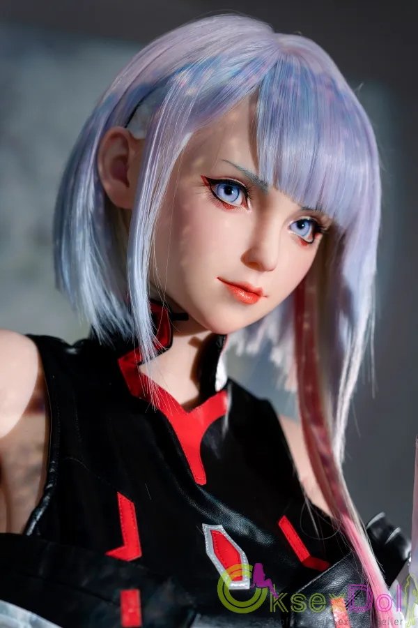 Lucyna Silicone GameLady Dolls Anime Cosplay Exquisite Makeup Virgin Sexdolls 156cm/5.12ft Anime Premium Charming Eyes Real Doll