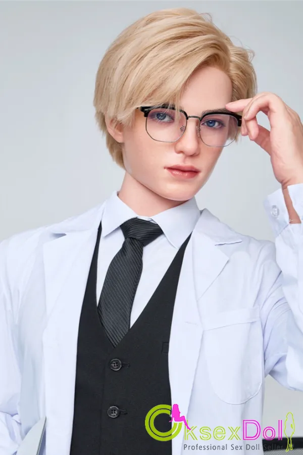 Lucas Realistic M9 Head Irontech Doll Silicone 170cm (5.58ft) Muscular European Doctor Love Dolls Male Sexdoll
