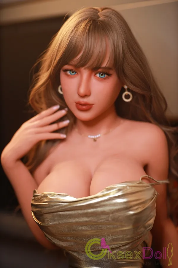 Haisley D Cup Medium Breast Realistic Sex Doll #3 Head Fire Doll TPE 162cm/5.31ft Curvy American Lovedolls