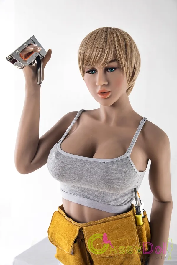 Marcia 164cm/5.38ft Jarliet Doll #18 TPE Short Hair Sex Dolls Milf Skinny American Love Dolls Mature Charm