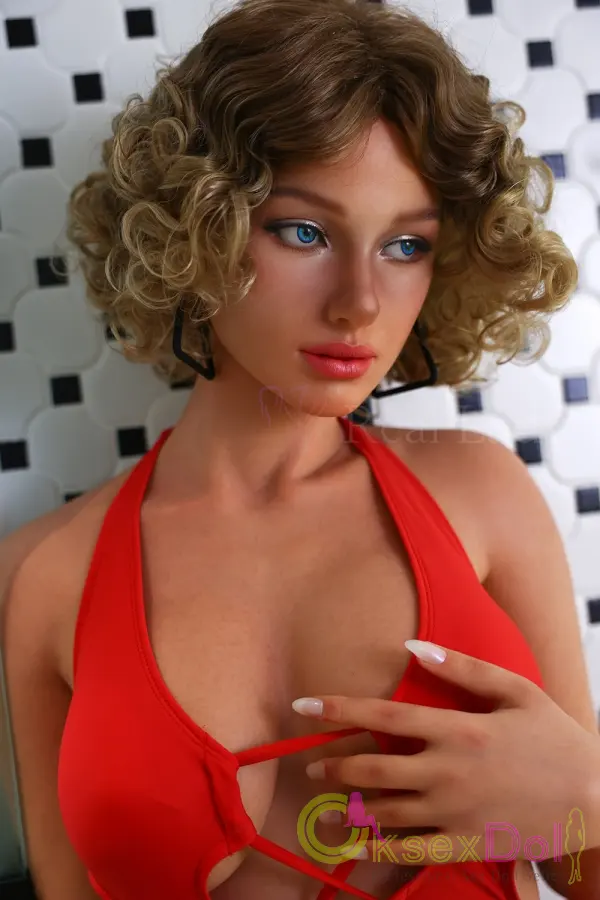 Hazel 170cm/5.58ft Real Lady Sex Doll S17 Silicone Sexiest Realdoll Milf Curvy Curly Hair Love Doll