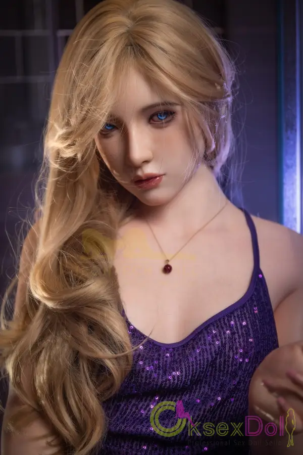 Mila Silicone 162cm/5.31ft Skinny Adult Lifelike Lovedoll S37 Irontech Doll Blonde Exquisite Makeup Realdolls