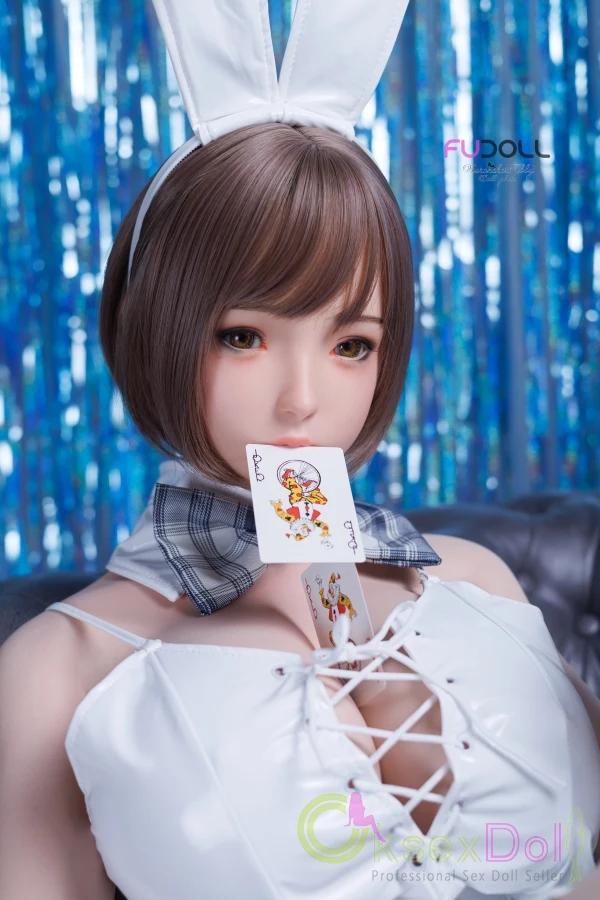 Candy Silicone 153cm/5.02ft 3D Adult Busty Fuck Doll #14 FU Doll Bunny Club Girl Real Doll