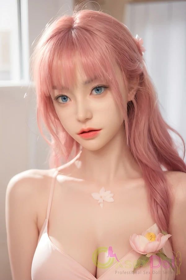 Olivia M5 SY Dolls TPE Silicone Skinny 164cm/5.38ft Adult Pink Hair Sex Doll Beautiful Girl Love Doll