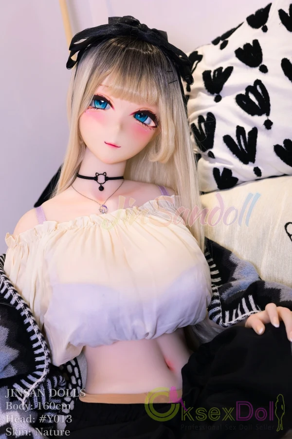 Octavia 160cm/5.25ft WM Sex Doll Y013 Futa TPE Blonde Sex Dolls Hentai Anime Juicy Breasts Fuck Doll
