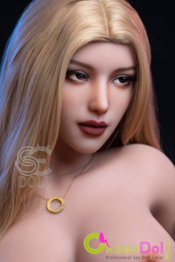 Super Busty Blonde sexy Sex Doll
