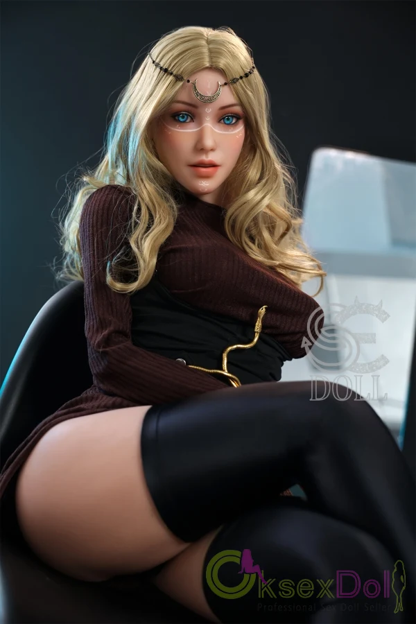 Vicky #20 SE Doll Blonde Hippie Fuck Doll TPE 163cm/5.35ft Skinny Milf Original Style Sex Dolls